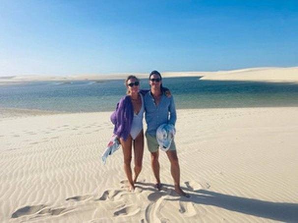 Casal nas dunas de Atins