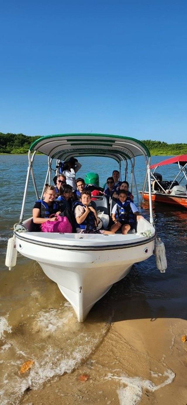 Rio Preguiças de lancha, Atins, foto 2
